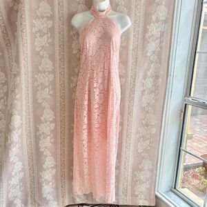 Layered With Love Women's Pink Maxi Dress
